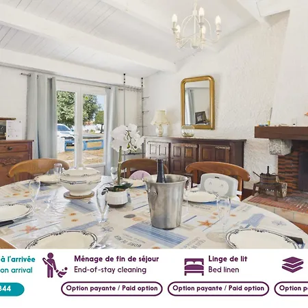 550m De La Plage, Maison Pour 4 Adultes 2 Enfants بيت للعطل